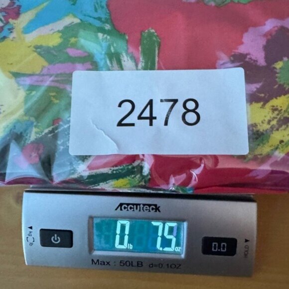 Womens Hawaiian Wrap Maxi Skirt Medium Beachy Tropical Multicolor Coastal New - Picture 9 of 9